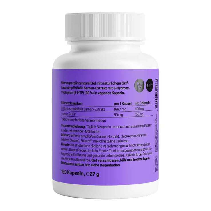 Griffonia 5-HTP 50 mg Kapseln, 120 St