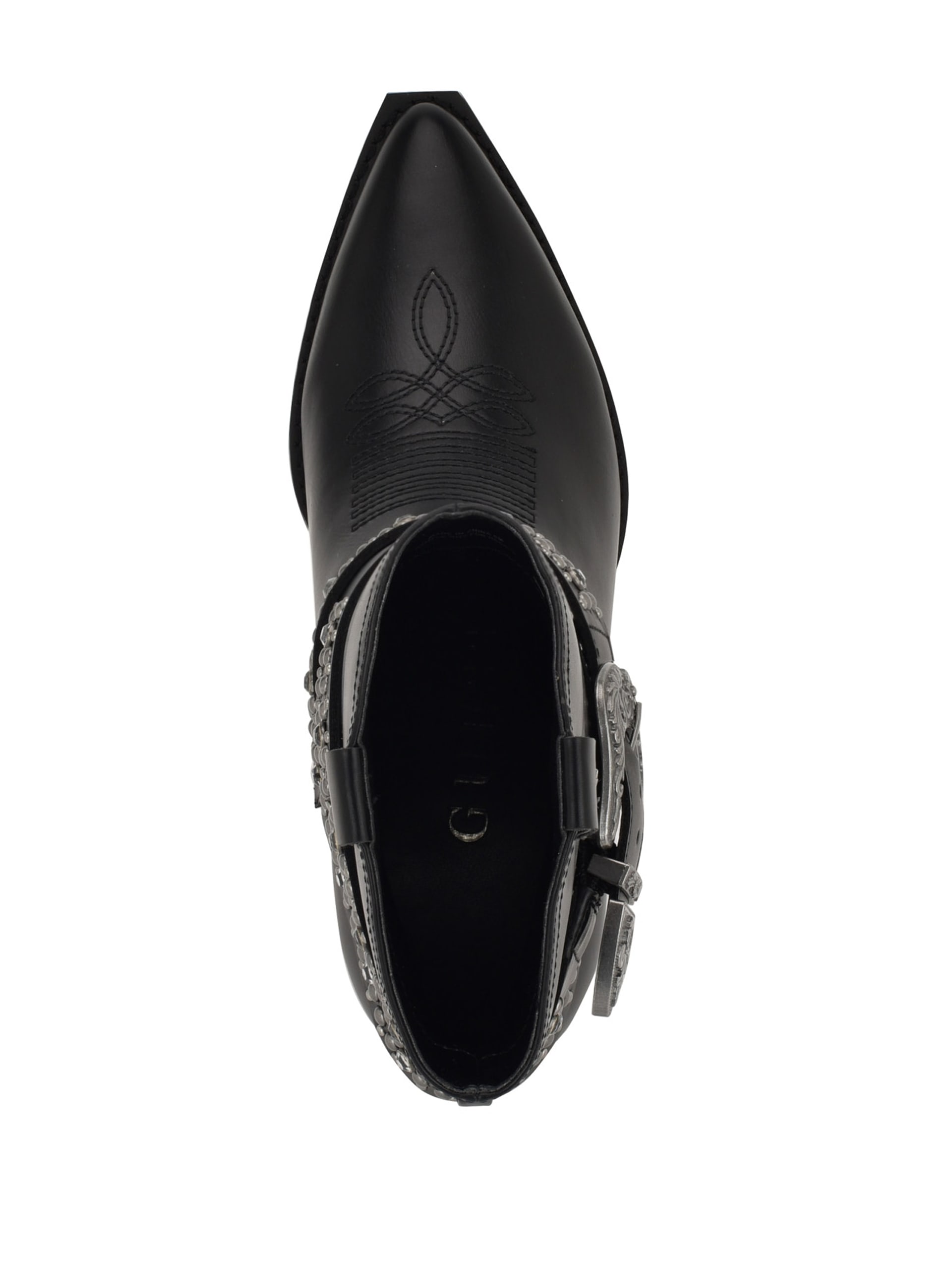 Botas Lansly com fivela e tachas