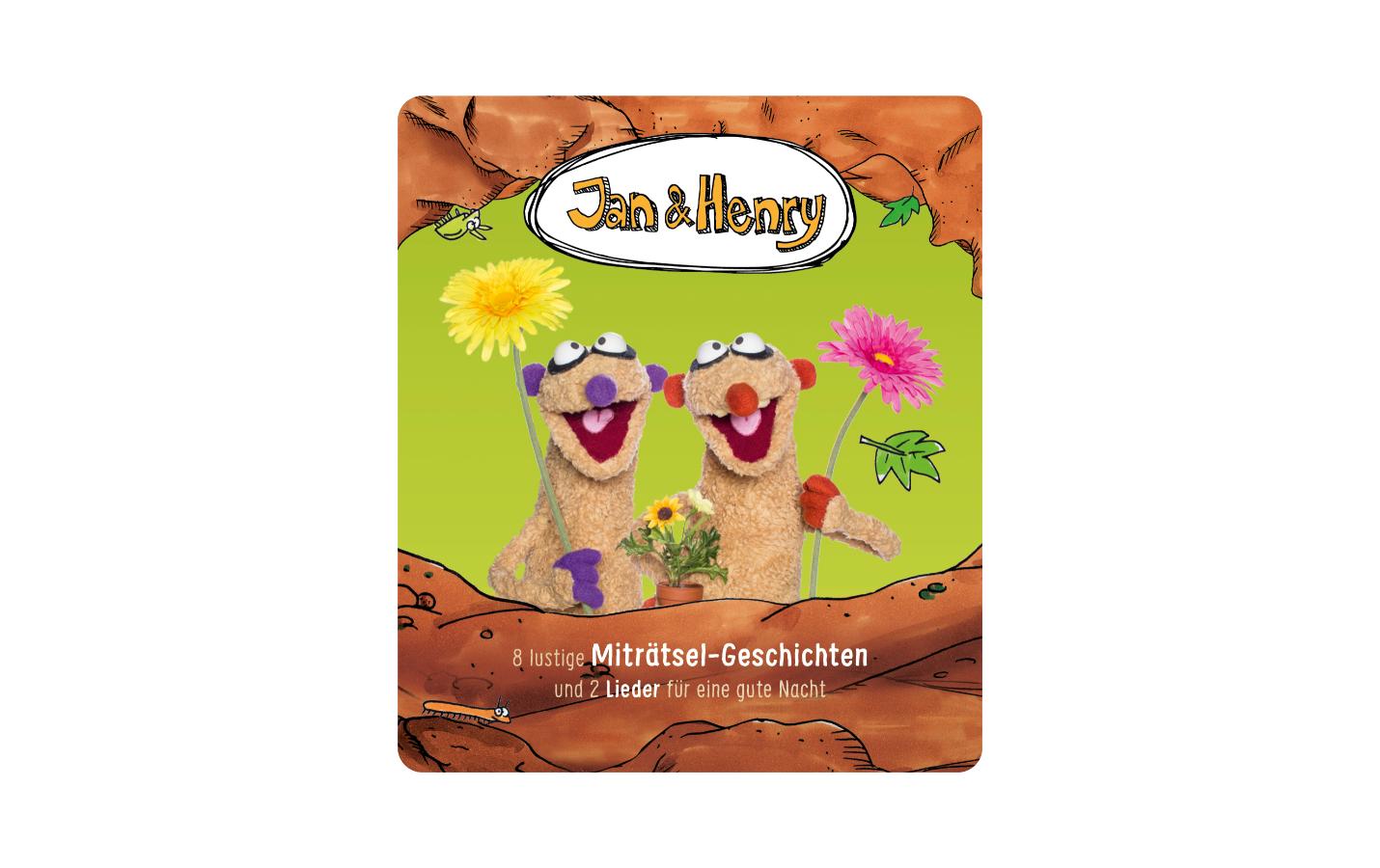 Hörbuch Jan & Henry - 8 Rätsel und 2 LiederHörspiel mit Liedern