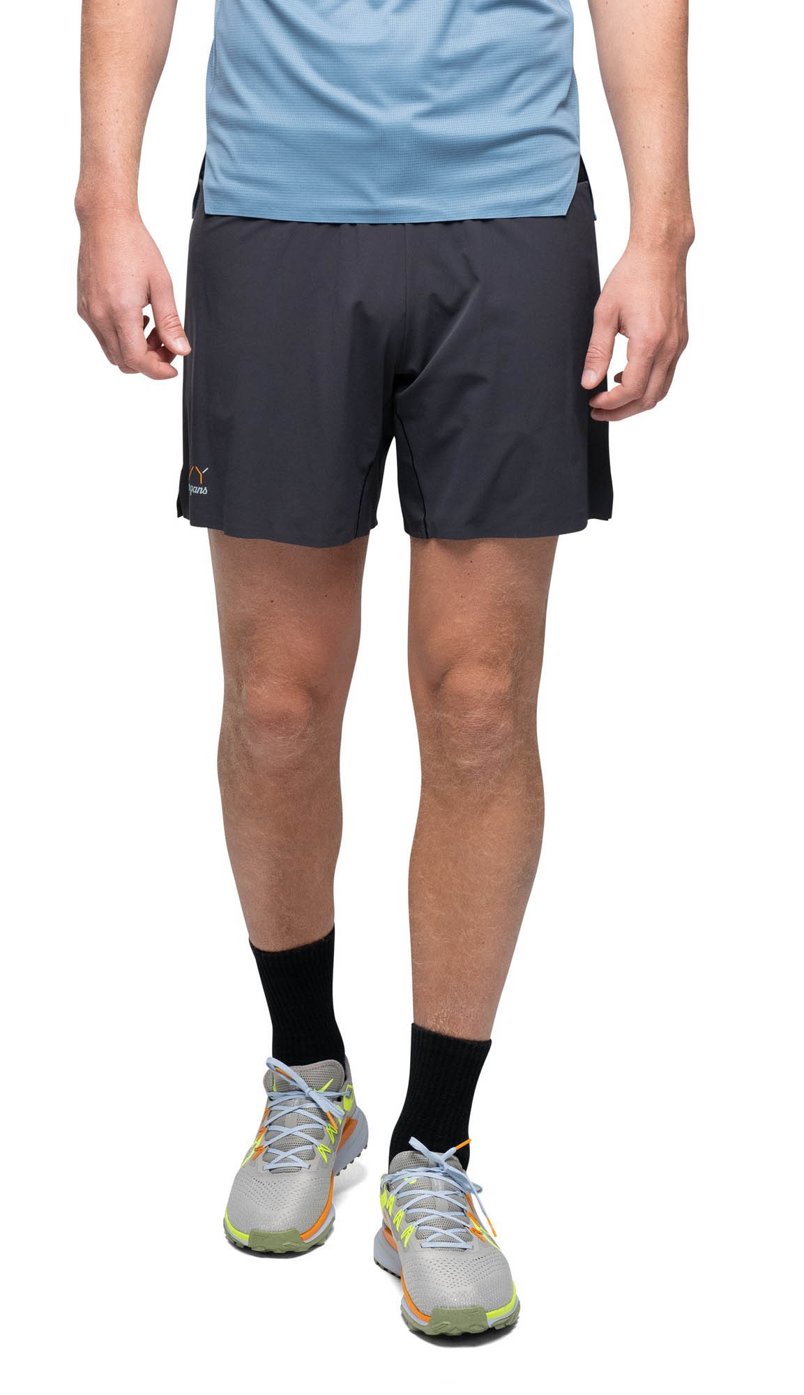 Y LightLine Fast 7'' Shorts Herre Dark Shadow Grey