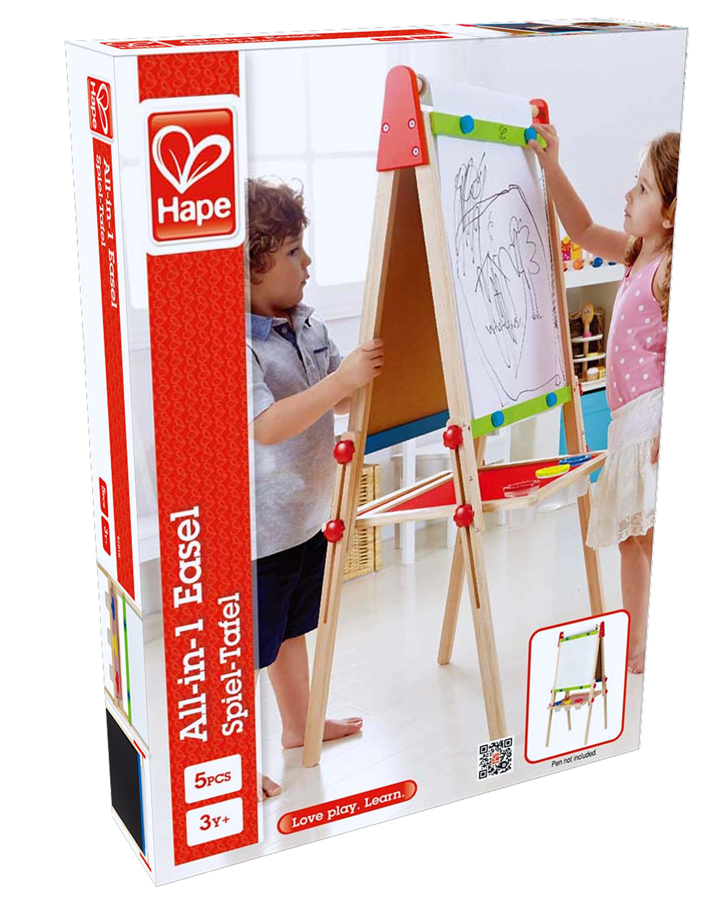 Spiel-Tafel WHITEBOARD UND TAFEL aus Holz