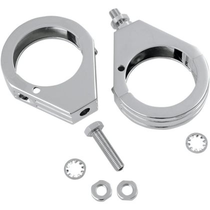 Support Clignotant Drag Specialties pour tube de fourche 39 mm Universel - Gris
