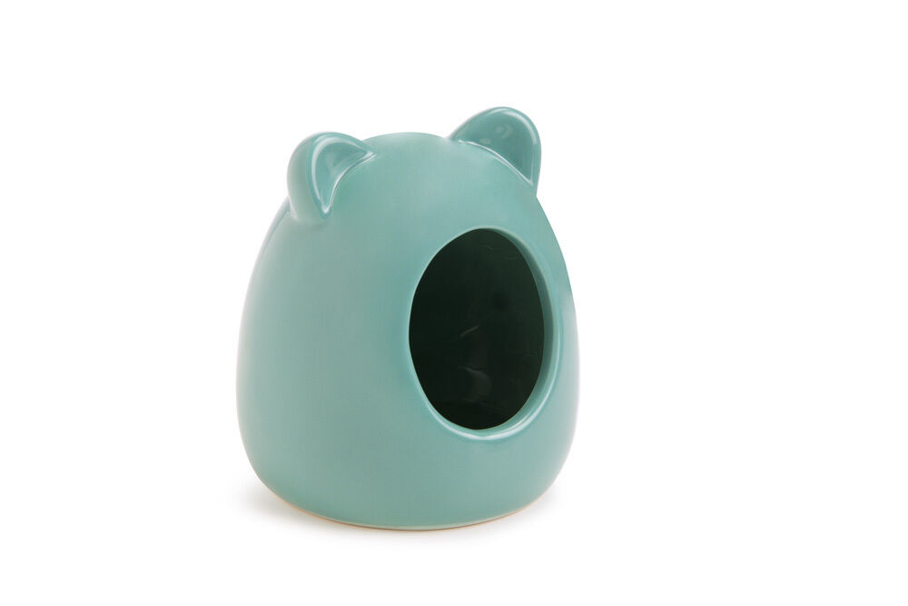 Beeztees Knaagdier - Badhuis - Mint - 11x9x9 cm