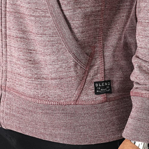Sweat Zippé Capuche North 20706981 Violet Chiné