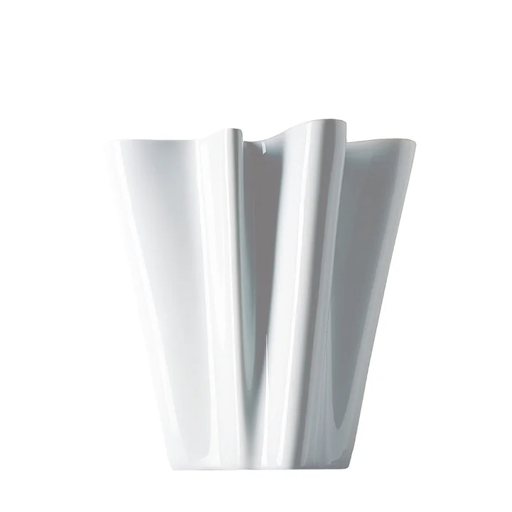 Rosenthal - Flux Vase, 20 cm / weiss