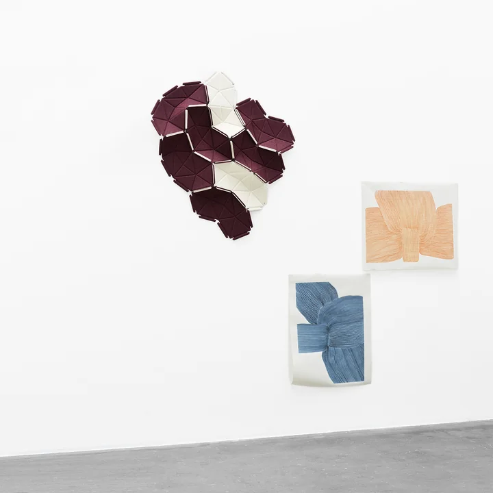 Kvadrat - Clouds 8er-Set, Divina Melange 120 (meliertes grau) / Divina 106 (weiss)