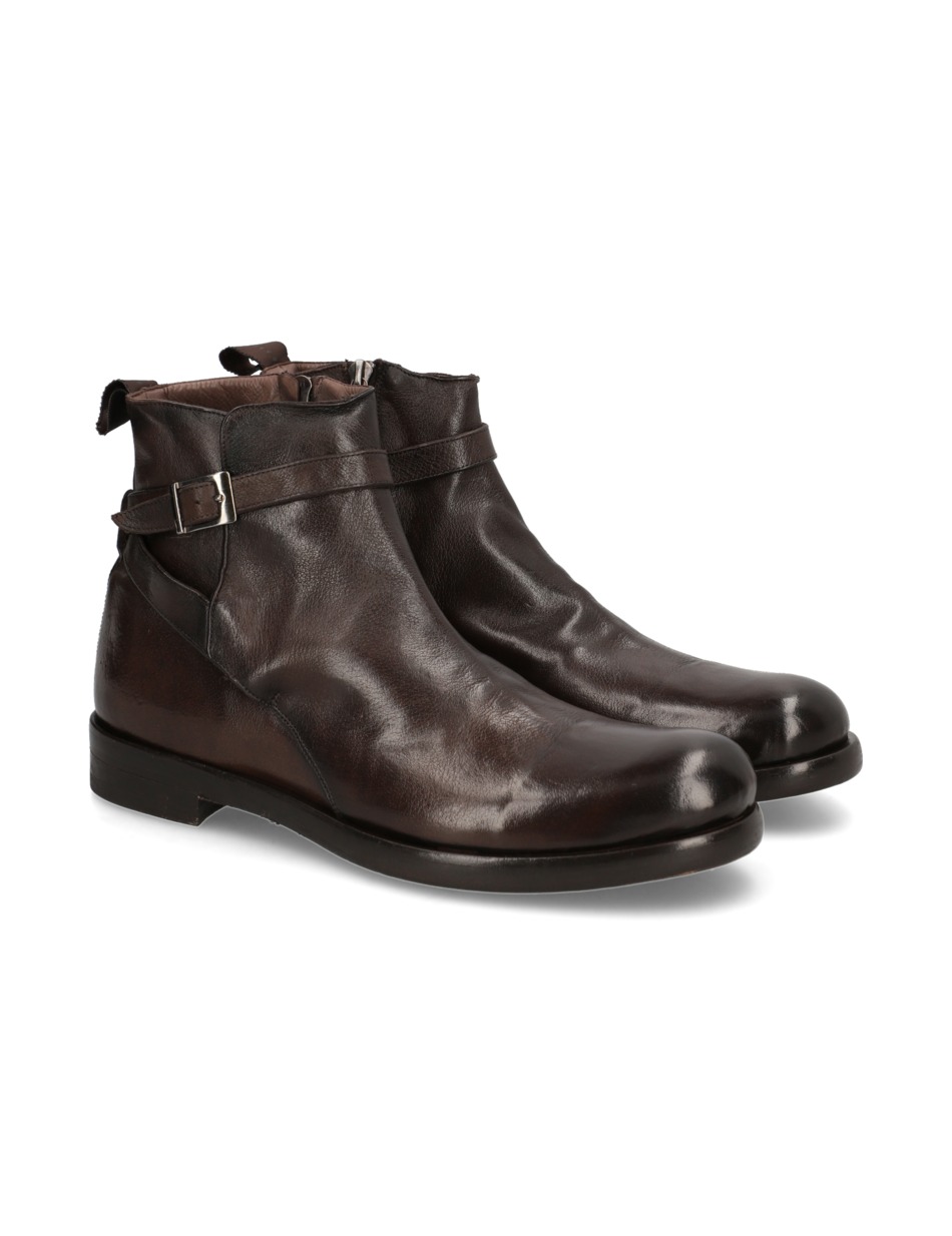 Glattleder Stiefelette
