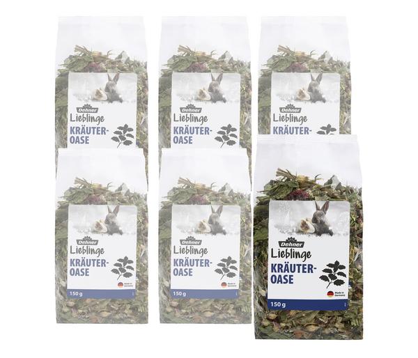 Dehner Lieblinge Kräuter-Oase, 6x150 g
