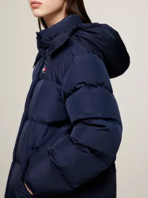 Casaco puffer Alaska de comprimento maxi