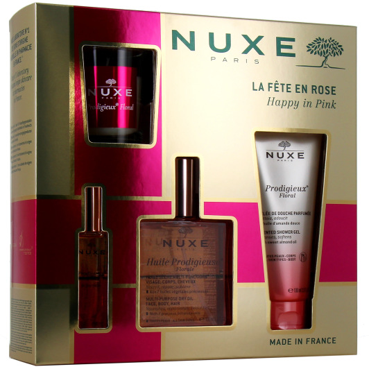 Nuxe Coffret Noel La Fête en Rose - Idée cadeau femme