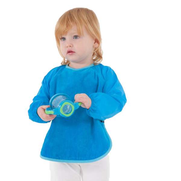 Mum2MumÄrmellatz Sleeved Bibs türkis 6-18M