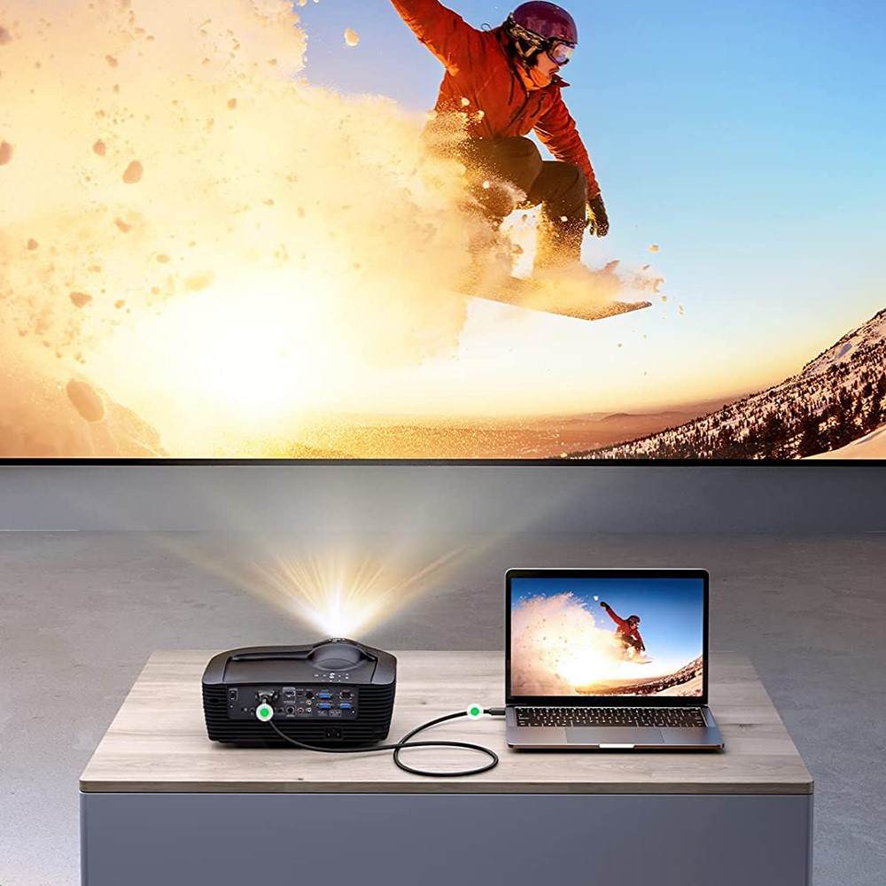 (1m) HDMI auf DVI 1080p@60Hz FullHD Kabel mit vergoldeten Kontakten - Schwarz