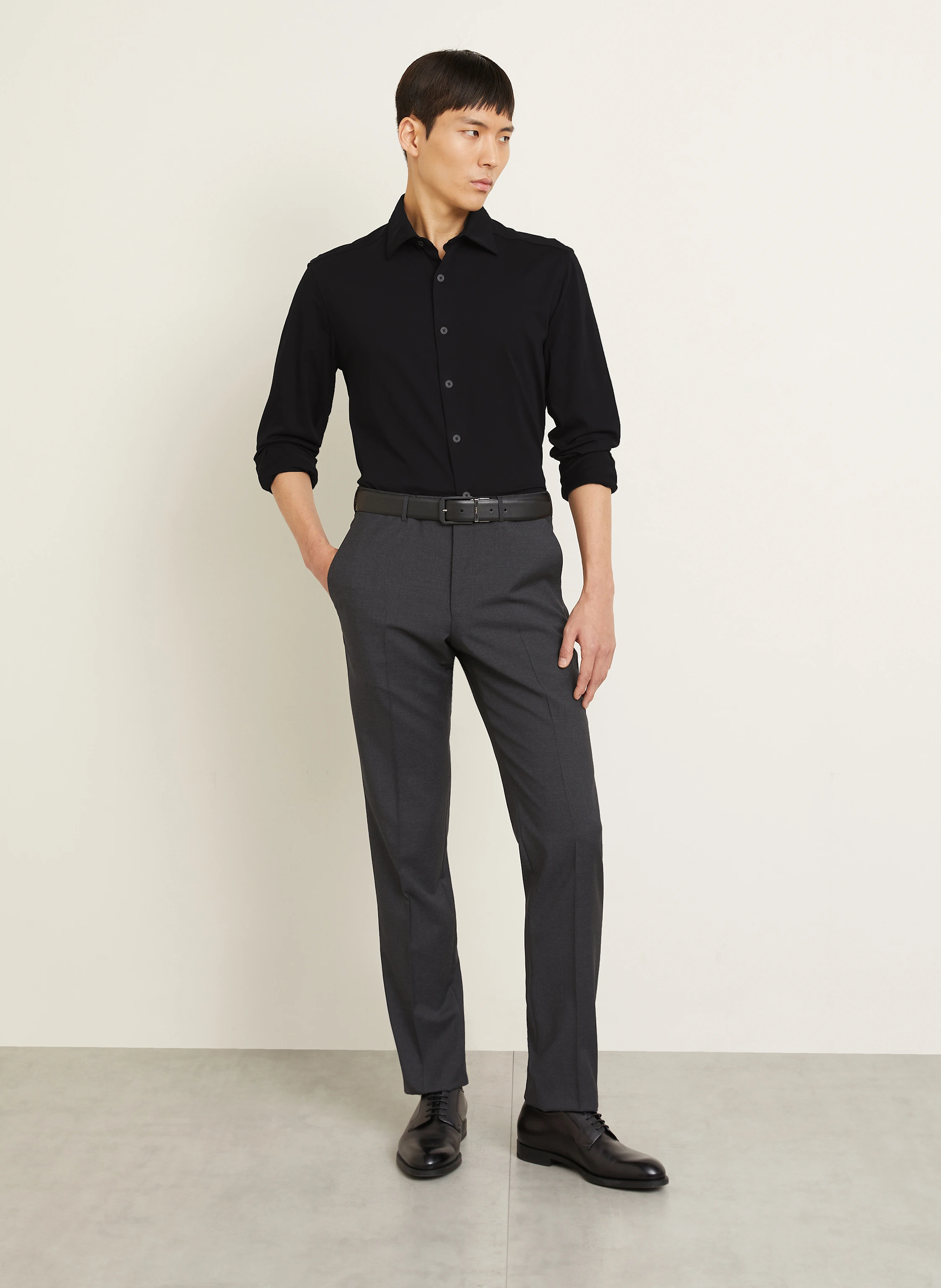 ZEGNA Jerseyhemd Regular Fit