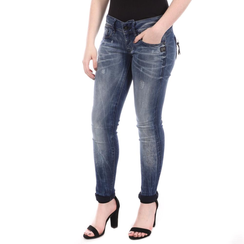 G-Star RAW Jean Skinny Bleu Usé Femme G-Star Midge Cody