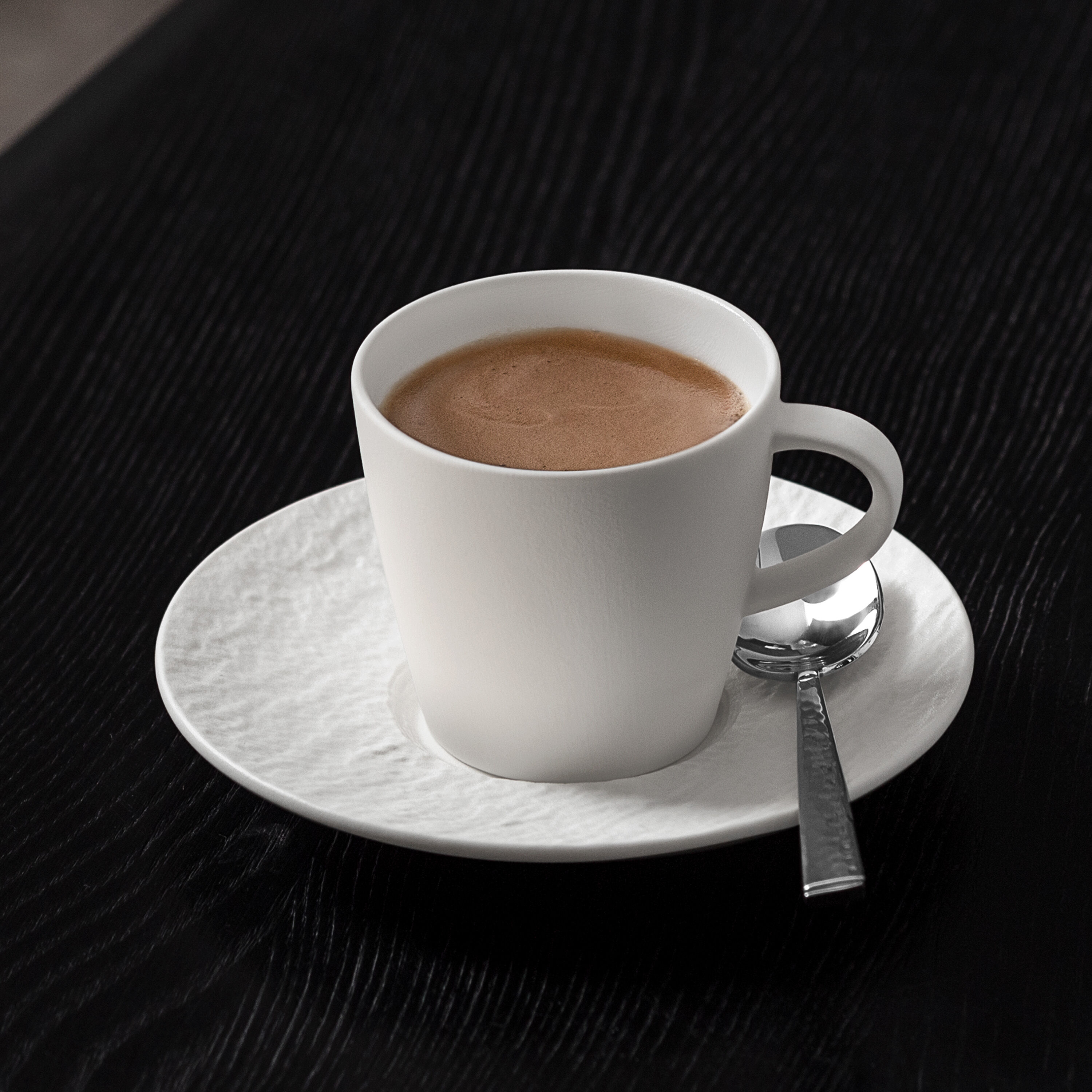 Manufacture Espresso cup White, 2.1 oz, Premium Porcelain