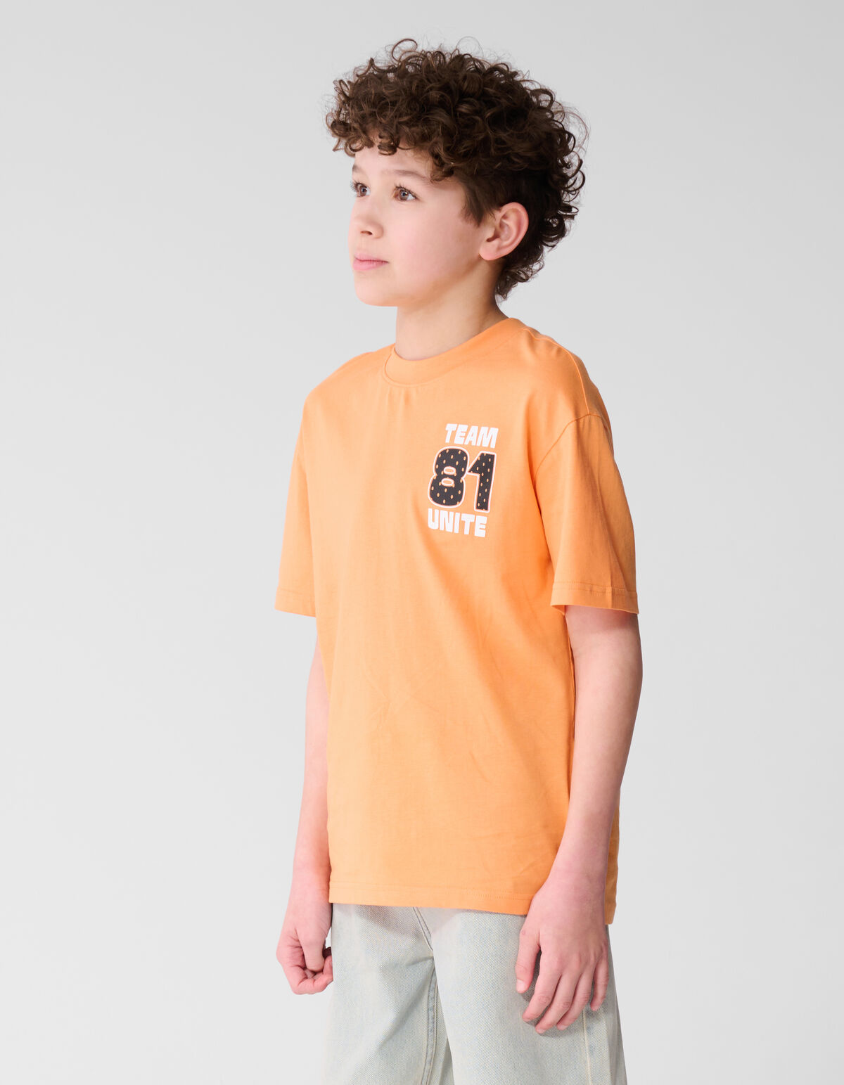 Team Unite Artwork T-shirt Oranje