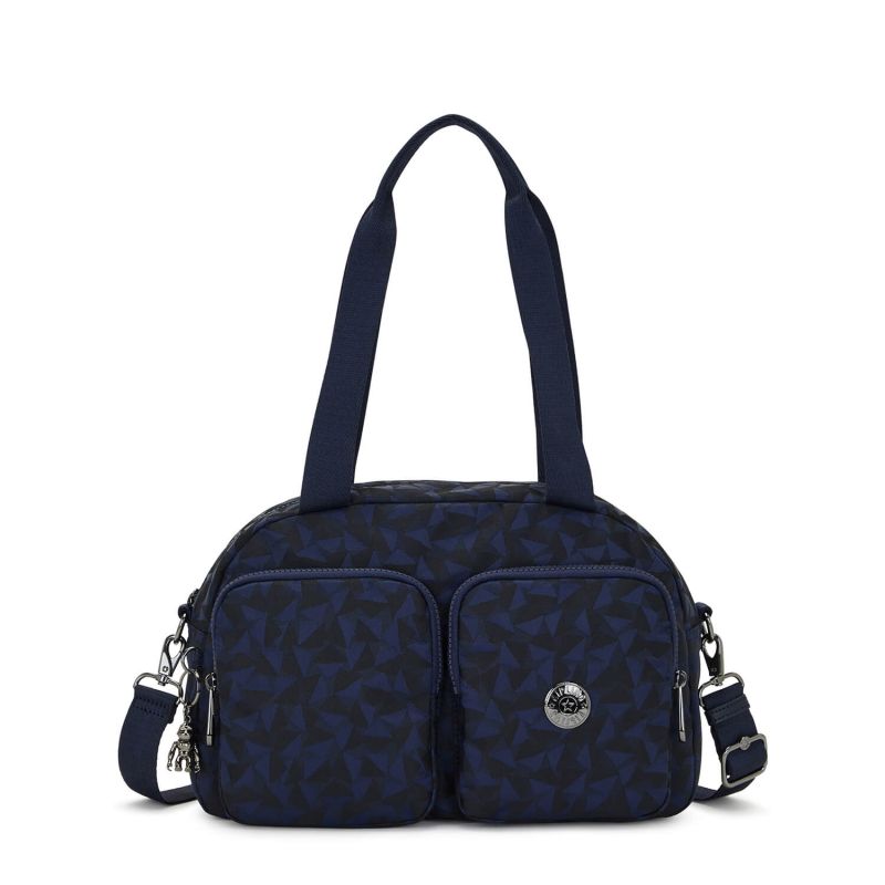 Sac épaule Cool Defea 33 cm Endless Navy Jacquard