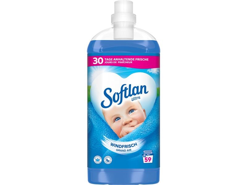 Softlan Weichspüler Ultra Windfrisch 1.3 l Hochwertiger Flüssig-Weichspüler
