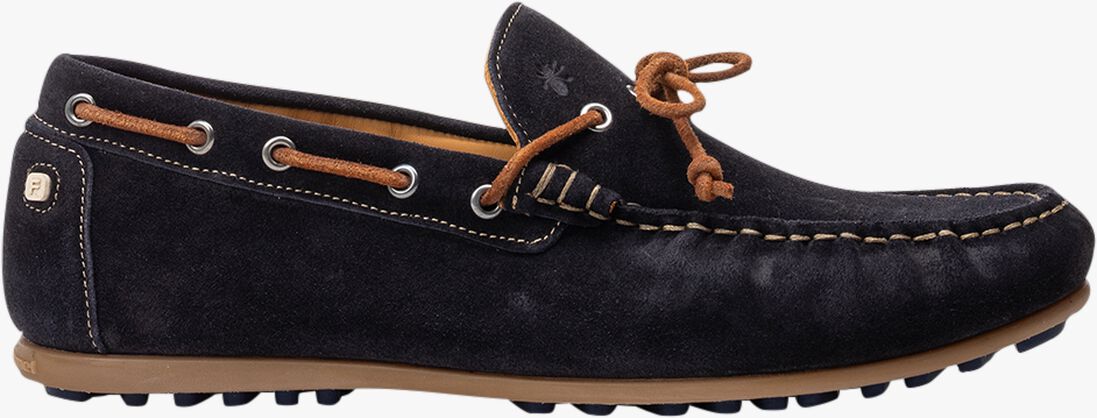 blauwe floris van bommel mocassins sfm-40031 de drijver