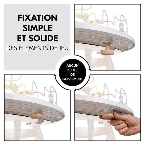 Plateau de jeu Play Tray Alpha et Beta - Blanc - HAUCK