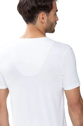 Mey Dry Cotton V-hals T-shirt Wit 46038 kopen