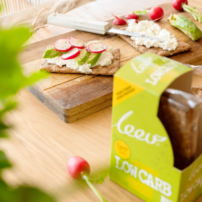 Leev crackers low carb - 80 g