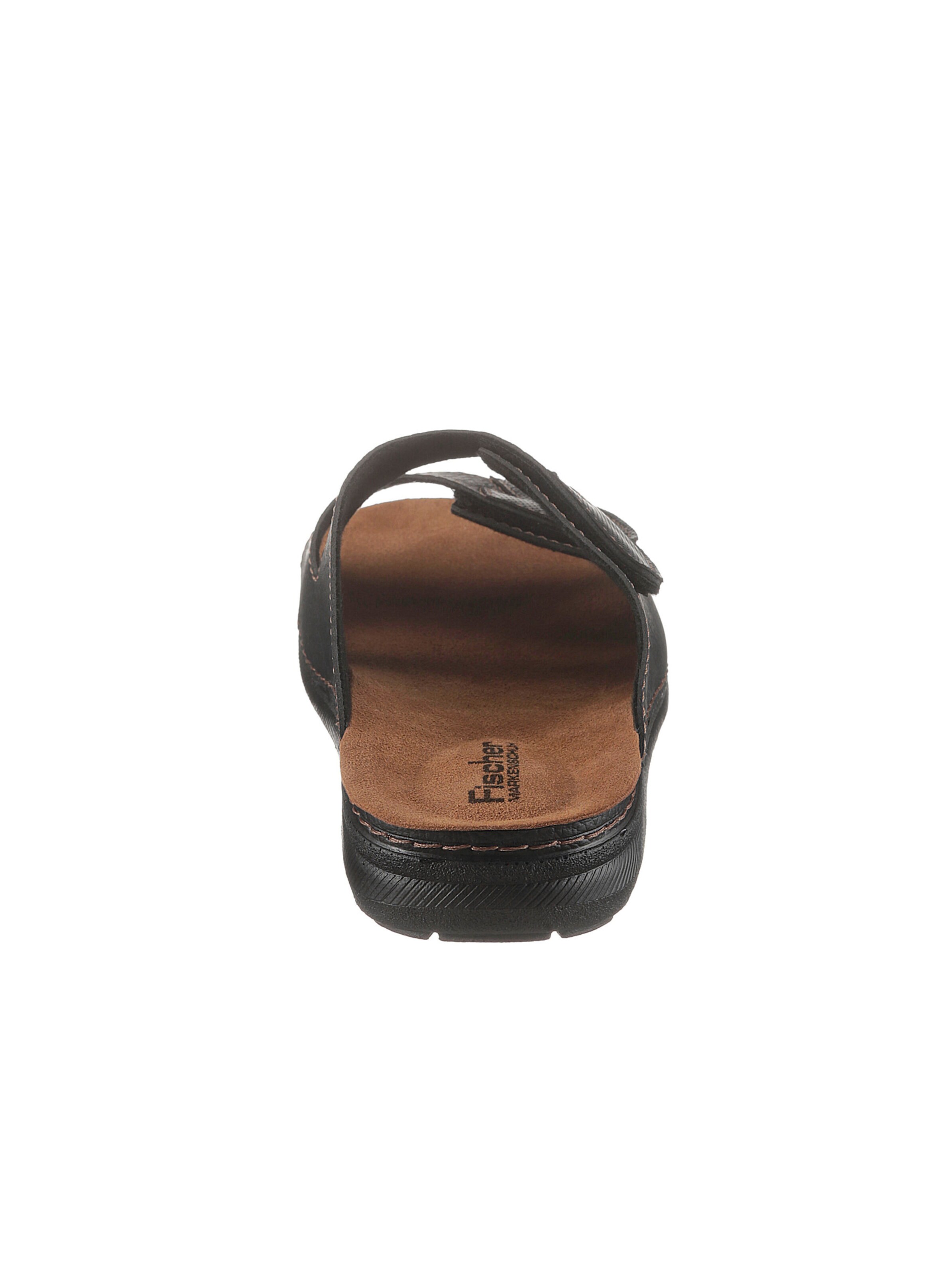 Fischer Pantolette in schwarz