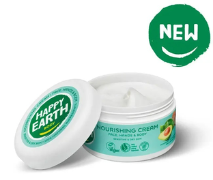 Happy Earth 100% Natural Nourishing Cream 200ML