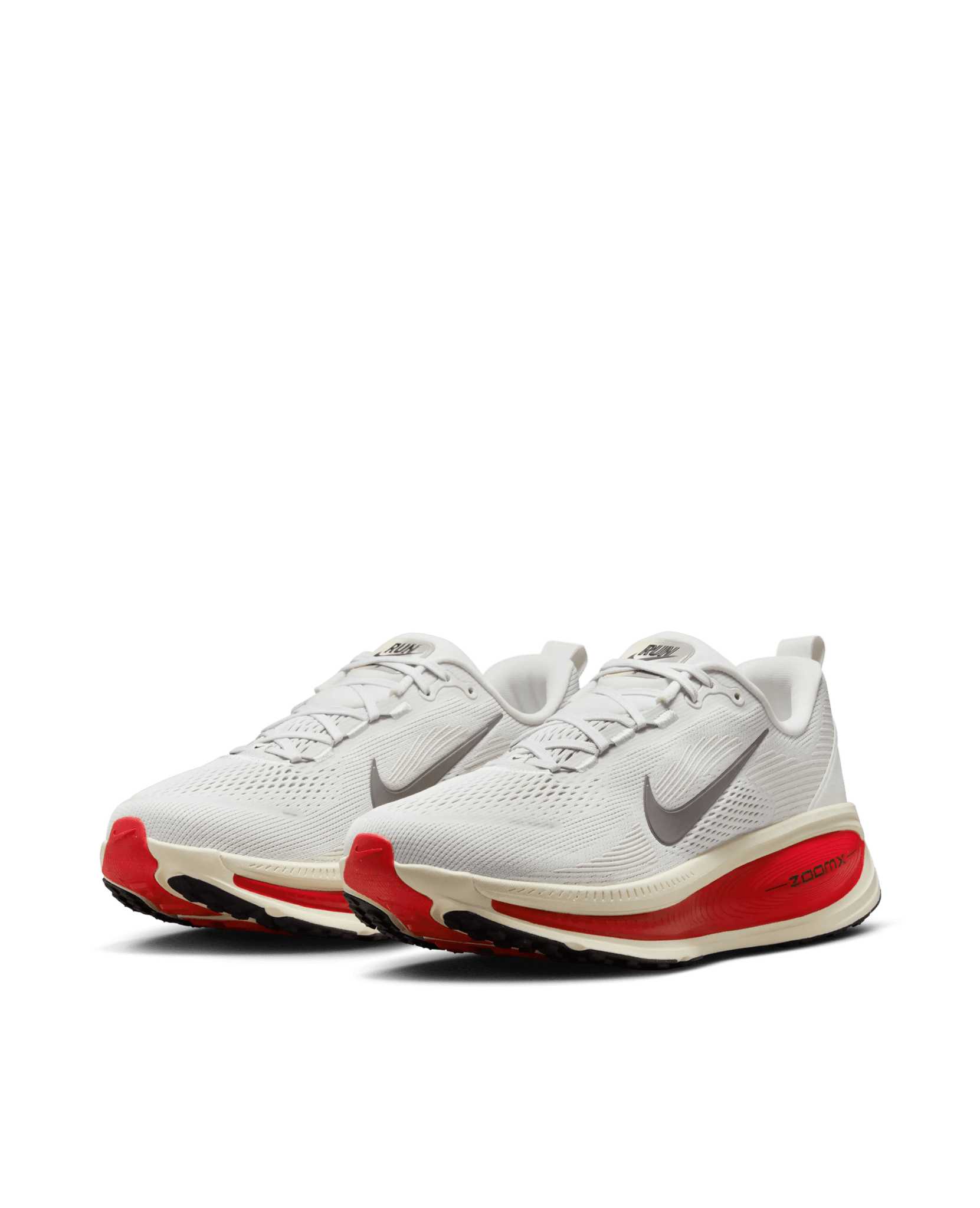 Nike Vomero 18 (Platinum Tint/MTLC Pewter-Siren Red)