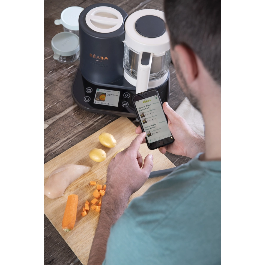 BEABA Küchenmaschine Babycook Smart - Kohlgrau