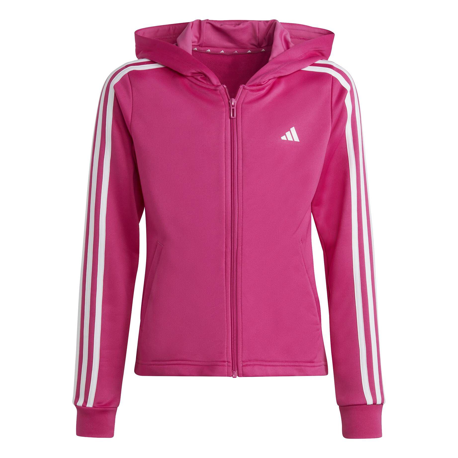 adidas Performance| Mädchen Trainingsjacke TRAIN ESSENTIALS 3S HOODED JACKET REGULAR FIT
