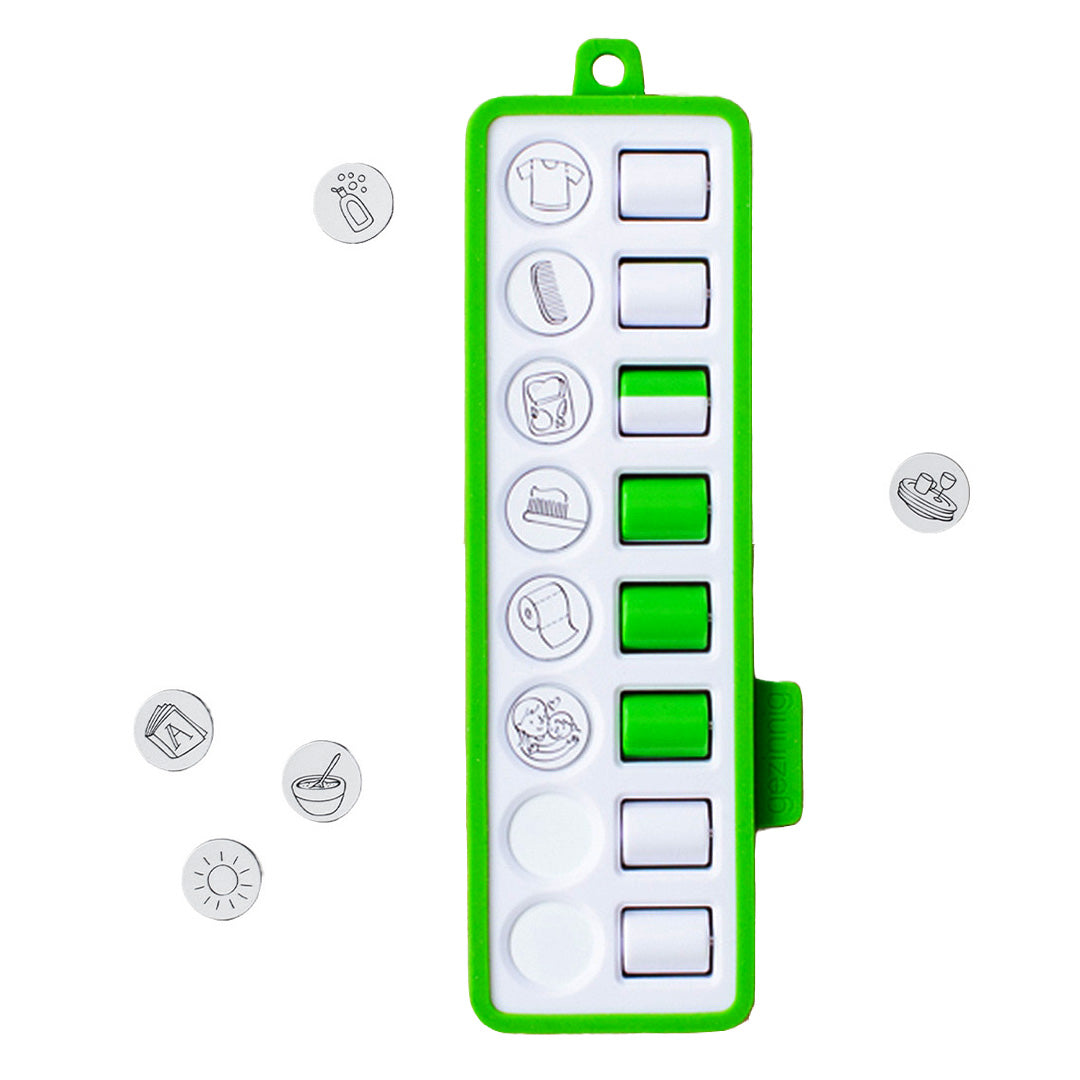 Gezinnig dagplanner groen