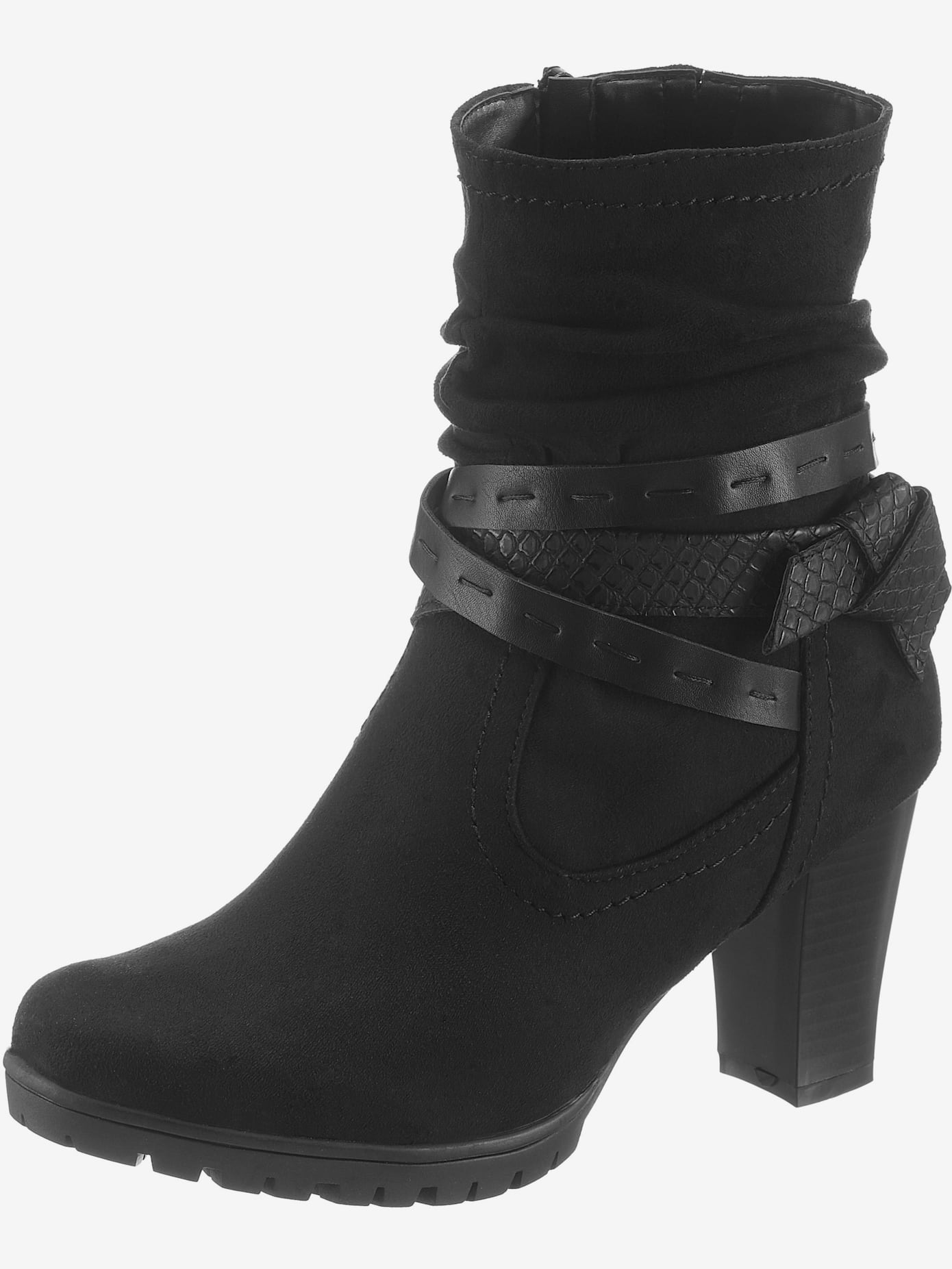Bottines coupe ronde tendance