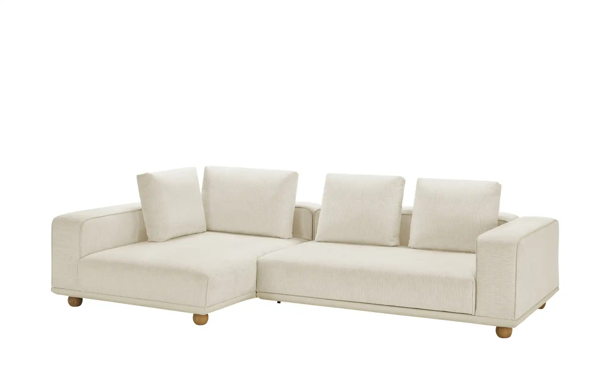 switch Ecksofa aus Mikrofaser Cora