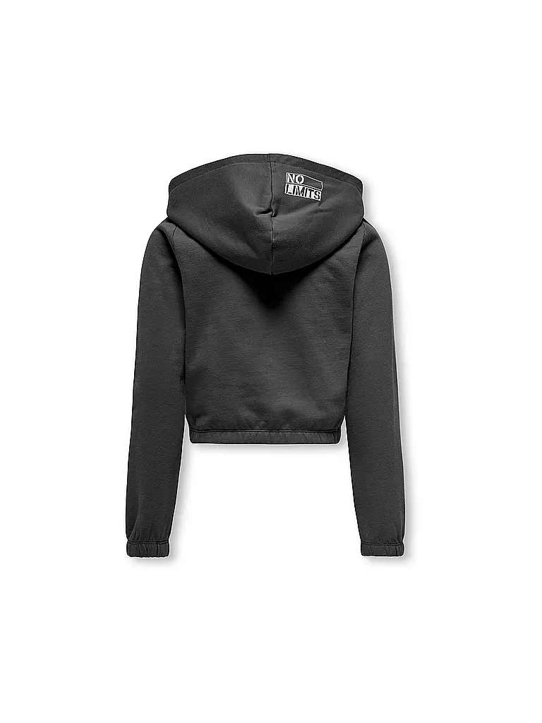 ONLY Mädchen Sweatjacke KOGLEYLA grau
