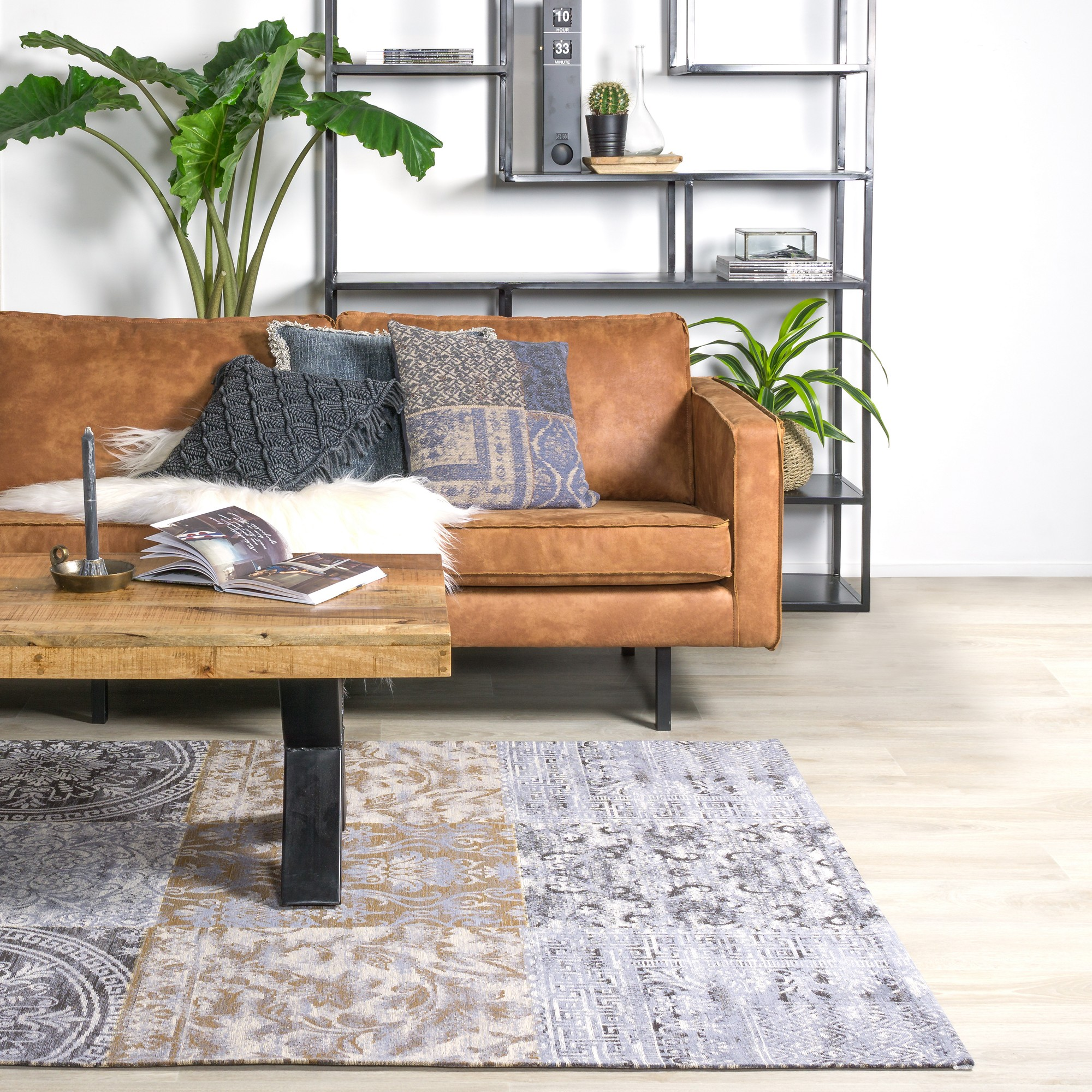 Vloerkleed Lemon 200x290 cm Grey 4012