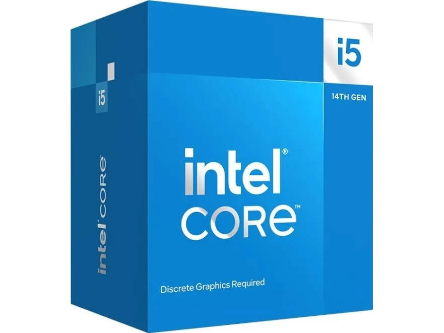 Intel® | Core™ i5-14400F - 10-Core - 2,5 GHz (Op til 4,7 GHz Turbo) - LGA1700-Socket | Box