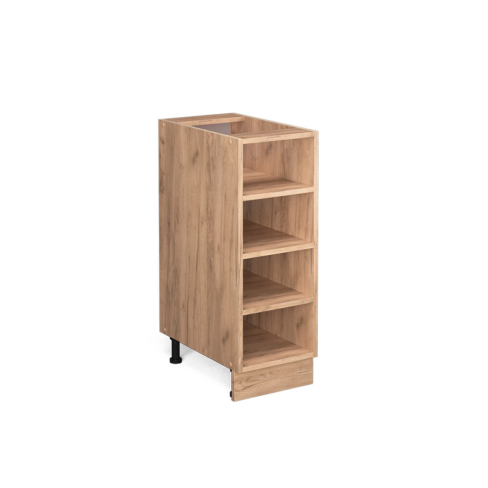 Vicco Regalunterschrank Küchenschrank Küchenmöbel Fame-Line Eiche modern 30 cm Küche Unterschrank Einbauküche Einlegeboden Küchenzeile Regal Aufbewahrung