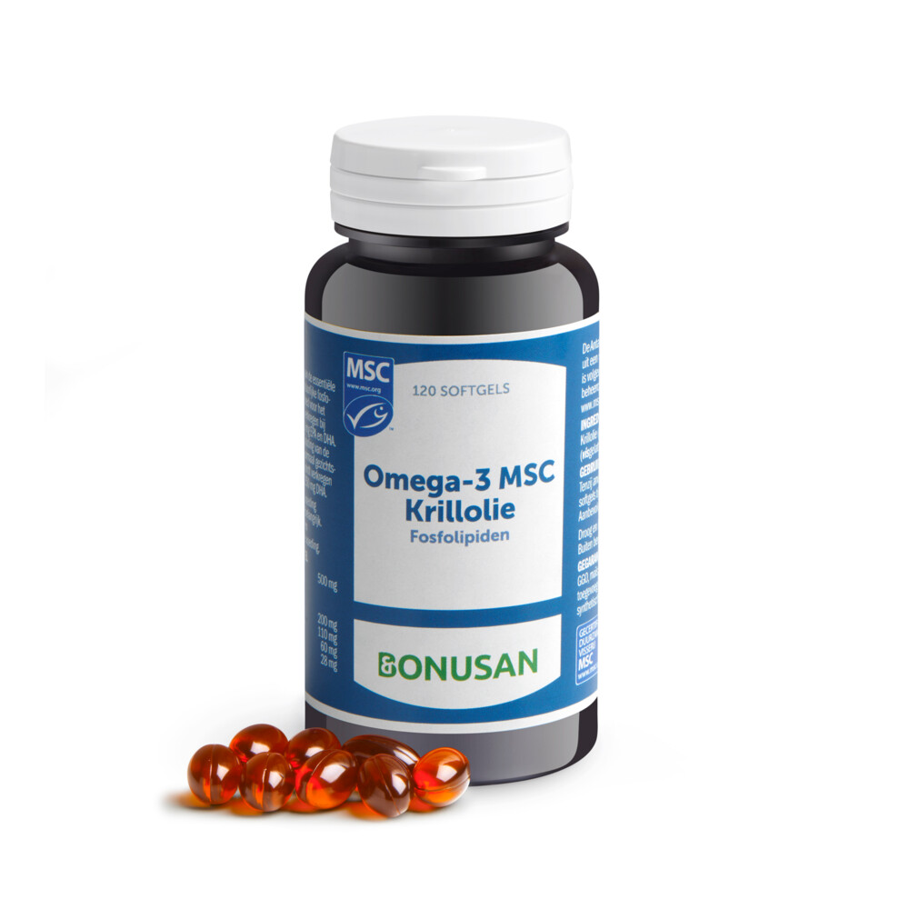 Bonusan Omega 3 MSC Krillolie120 softgels