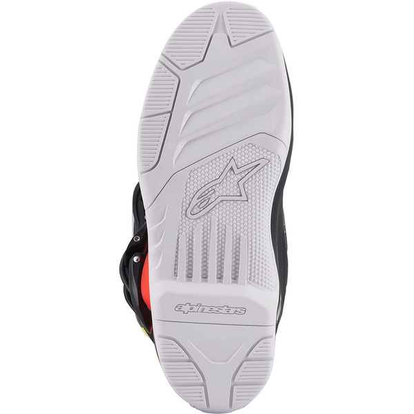 Alpinestars - Bottes enfant Tech 3s Youth - 2020 Noir / Jaune fluo / Rouge fluo / Bleu