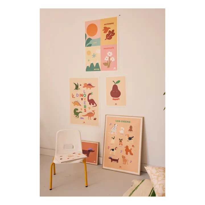 Ma petite vie Affiche pédagogique Dinosaures