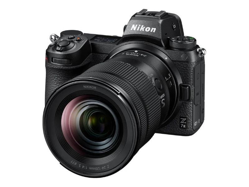 Nikon Fotokamera Z7 II KIT 24-120 F/4 S Vollformatkamera mit überragenden 45.7 Megapixeln