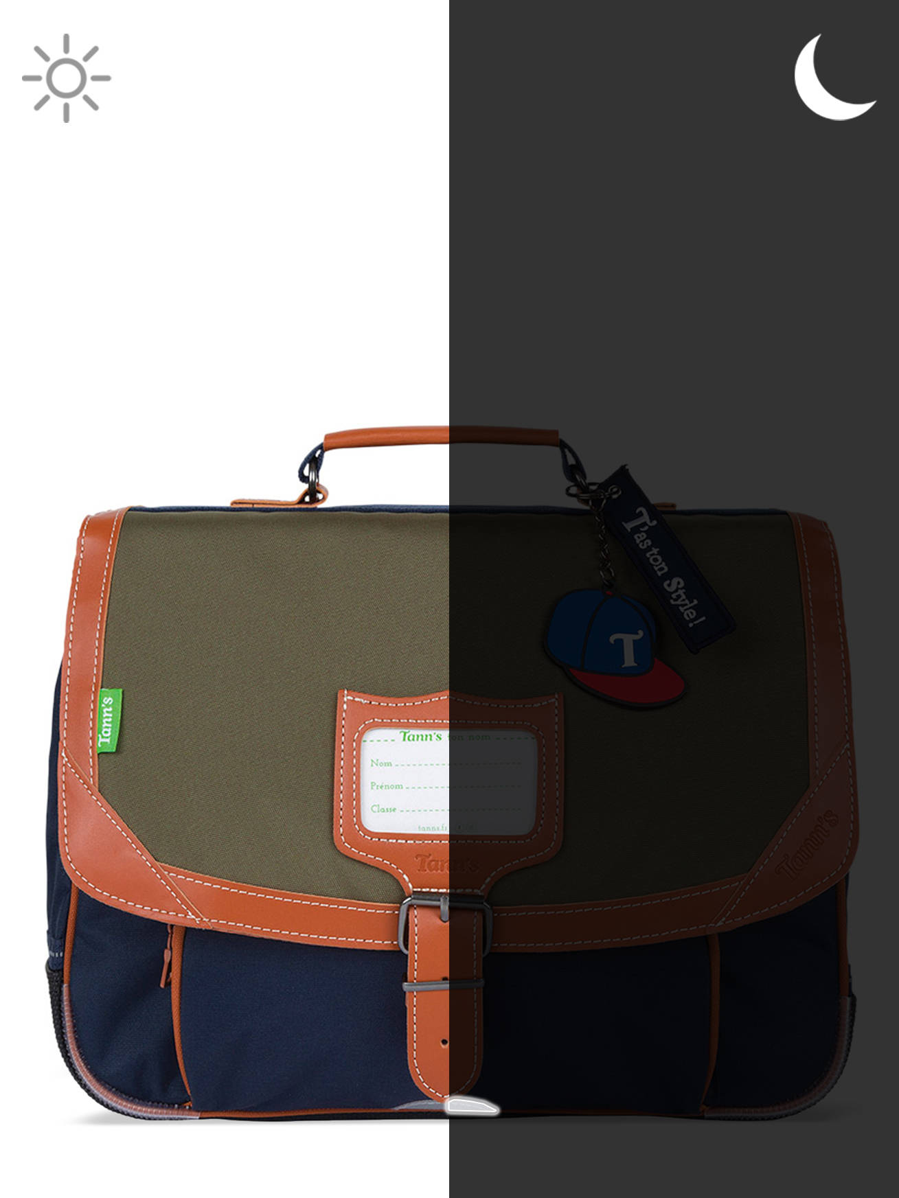 Cartable 1 compartiment TANN'S