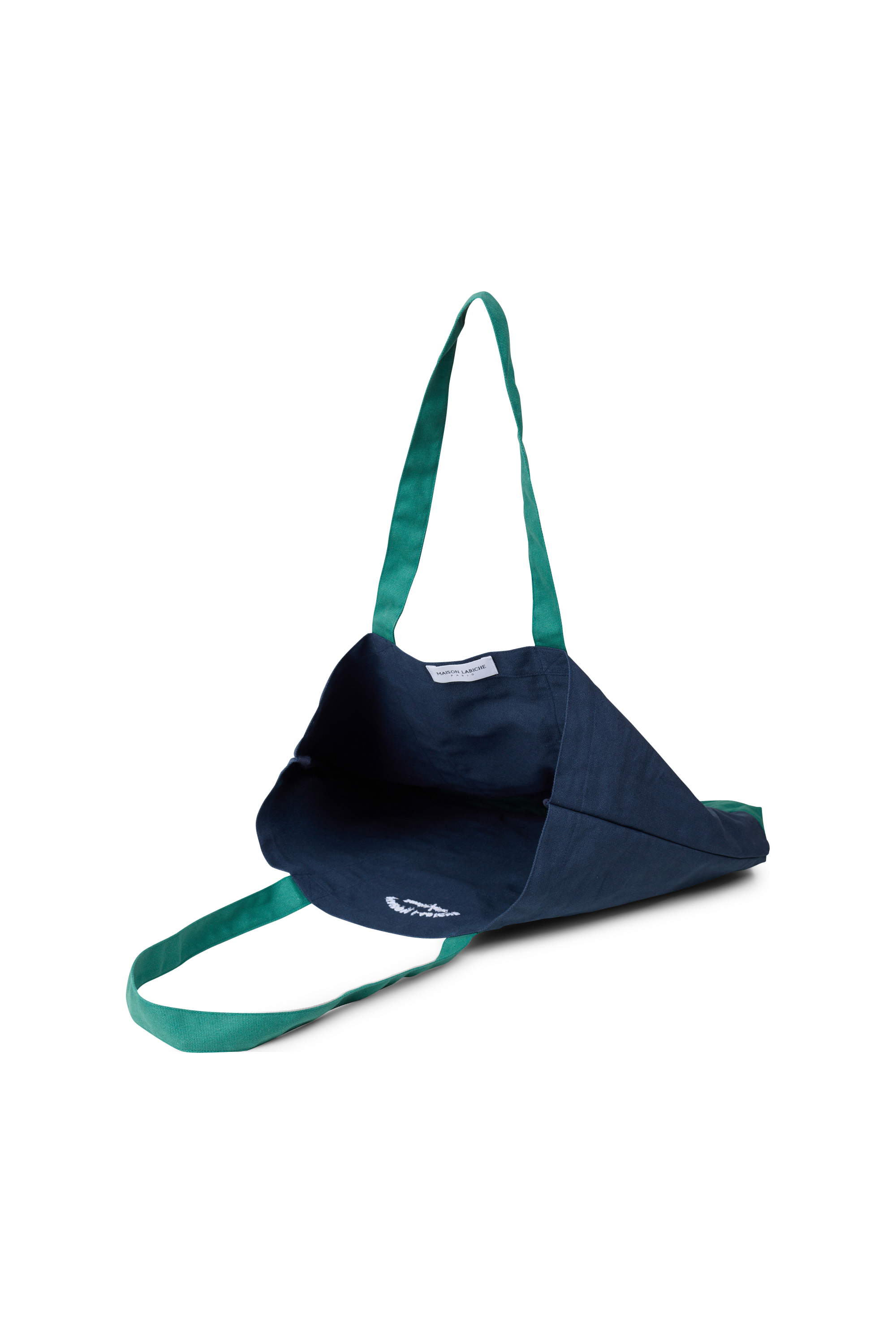 MAISON LABICHE Sac shopping OZANAM SAVOIR FAIRE Bleu