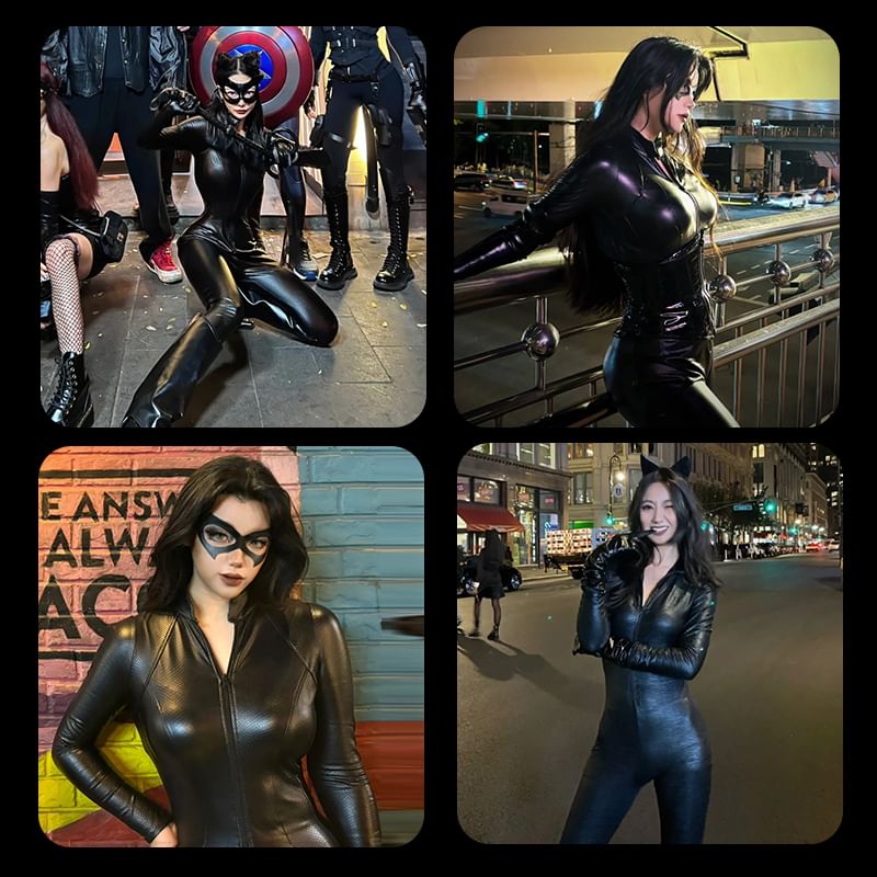 LoliLoley - Catwoman Cosplay Kostuumset