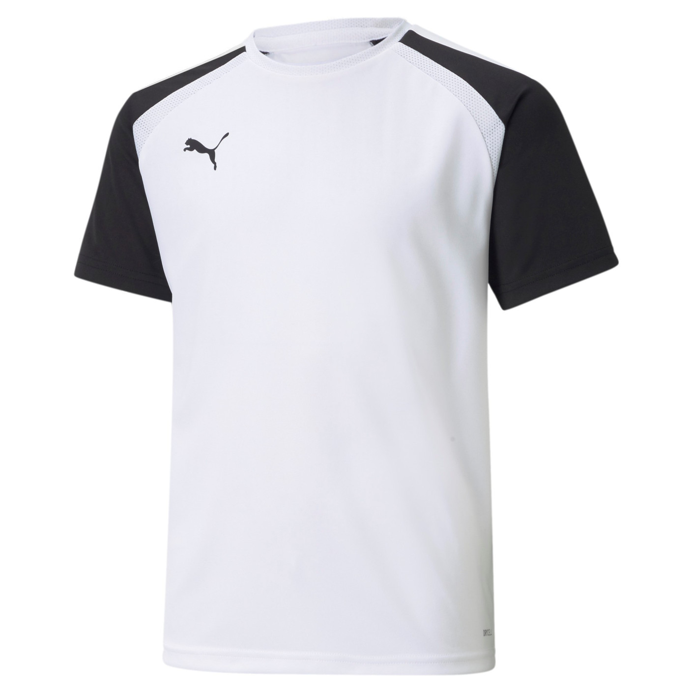 PUMA teamPACER Voetbalshirt Kids Wit Zwart