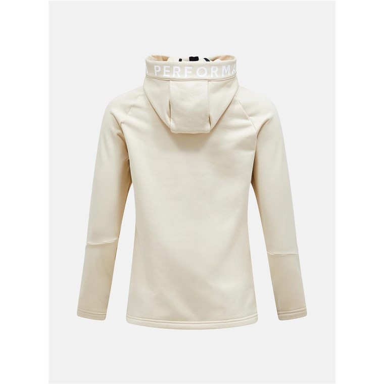 Peak Performance W Rider Zip Hood Sand Fog/Sand Fog