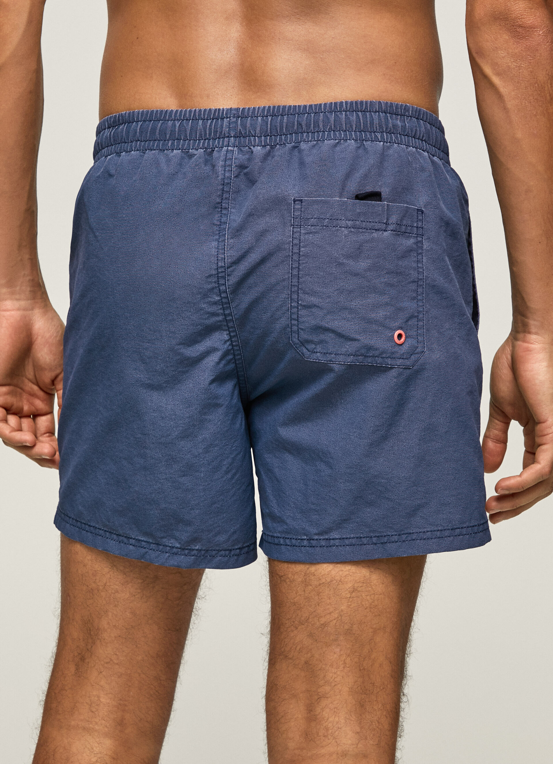 Maiô Fletcher Plain Bermuda - azul índigo
