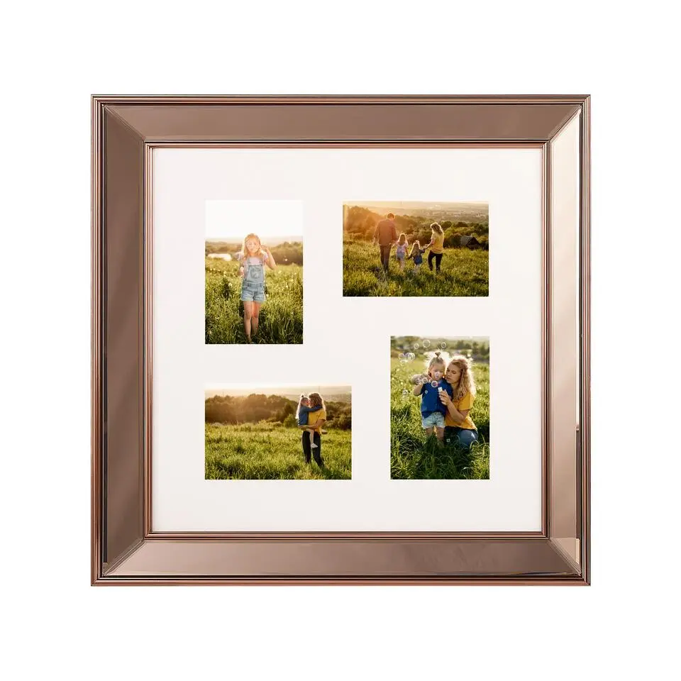 DABOLA - Fotolijst - Koper - Liggend - 52 cm - Glas