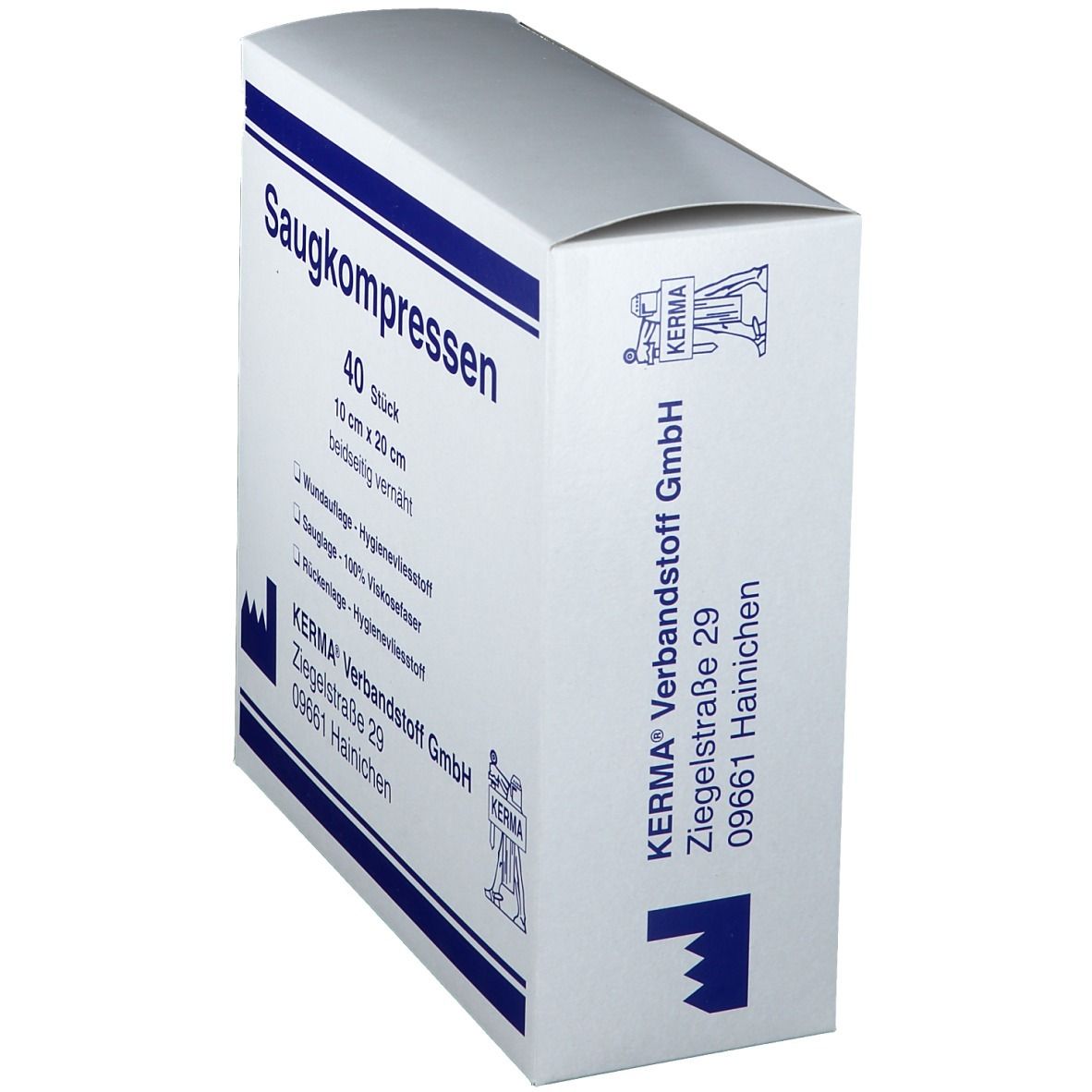 Saugkompressen 10 x 20 cm unsteril